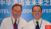www.id-china.com.cn网站主编马海金会后采访演讲嘉宾苏济中（Simon Sue）和David Pipkin