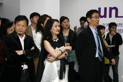 证大集团总裁戴志康（左起），天安时间艺术中心艺术总监翁菱，富美家亚洲区总裁Steve Kuo