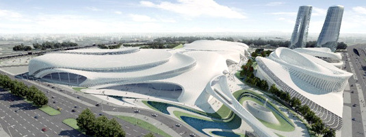 Zaha Hadid设计开罗世博会城