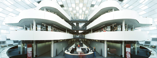 柏林自由大学图书馆--福斯特建筑师事务所