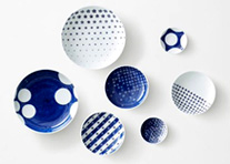 陶瓷系列ume komon和karakusa-e