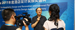 林振中，美国室内设计协会专业会员在会后接受美国室内设计中文网的采访